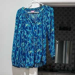 Lilly Pulitzer tropical long sleeve top